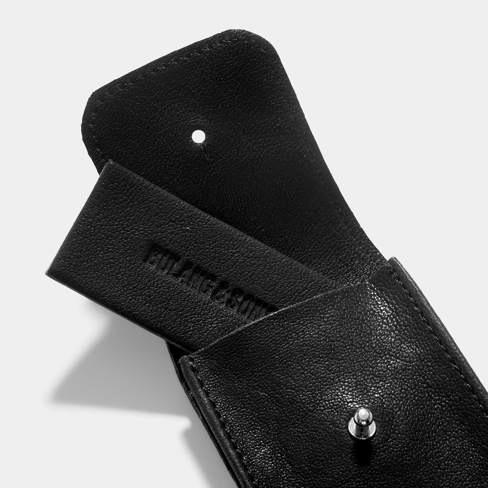 Black Leather Watch pouch