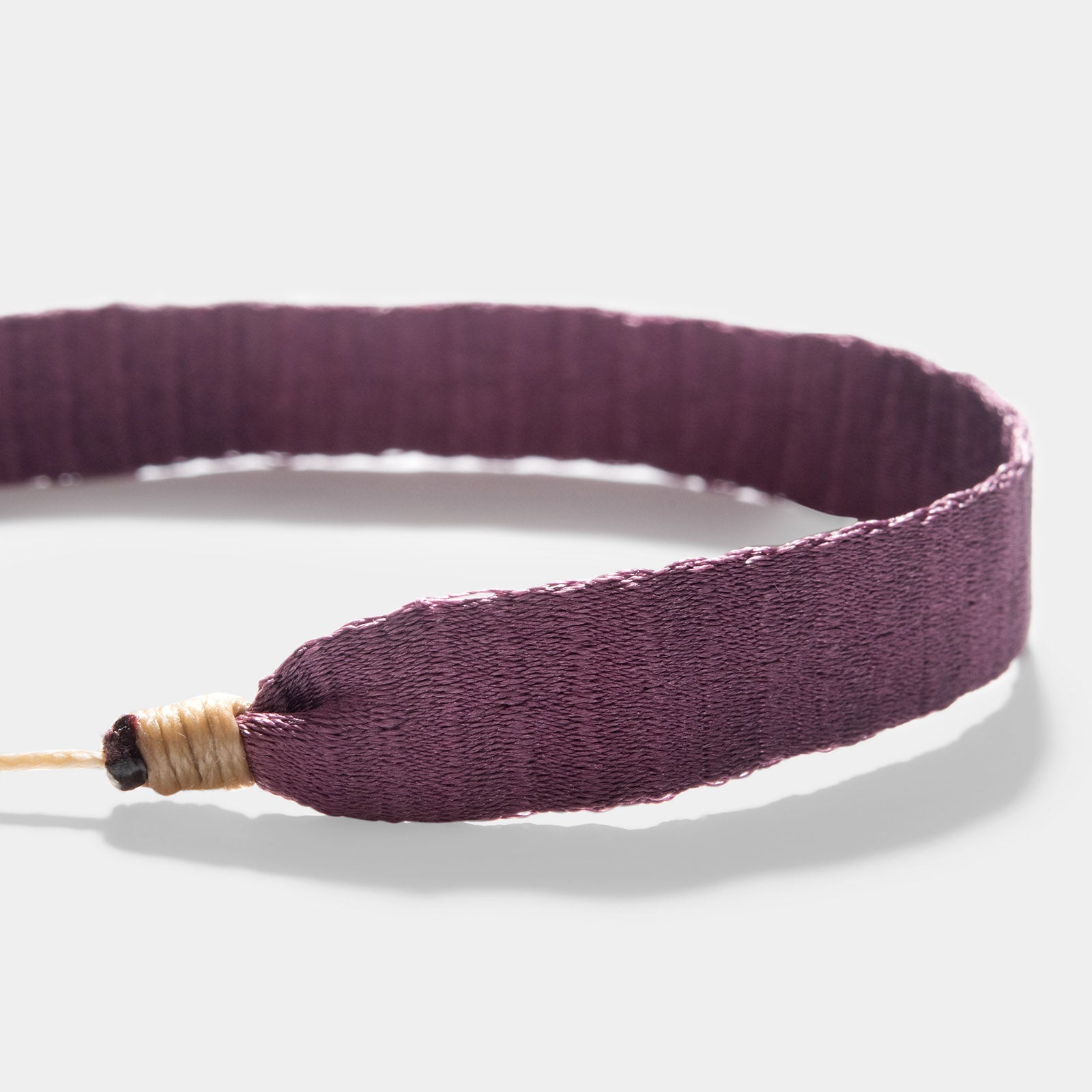 Guanabana Handmade Woven Broad Bracelet Berry