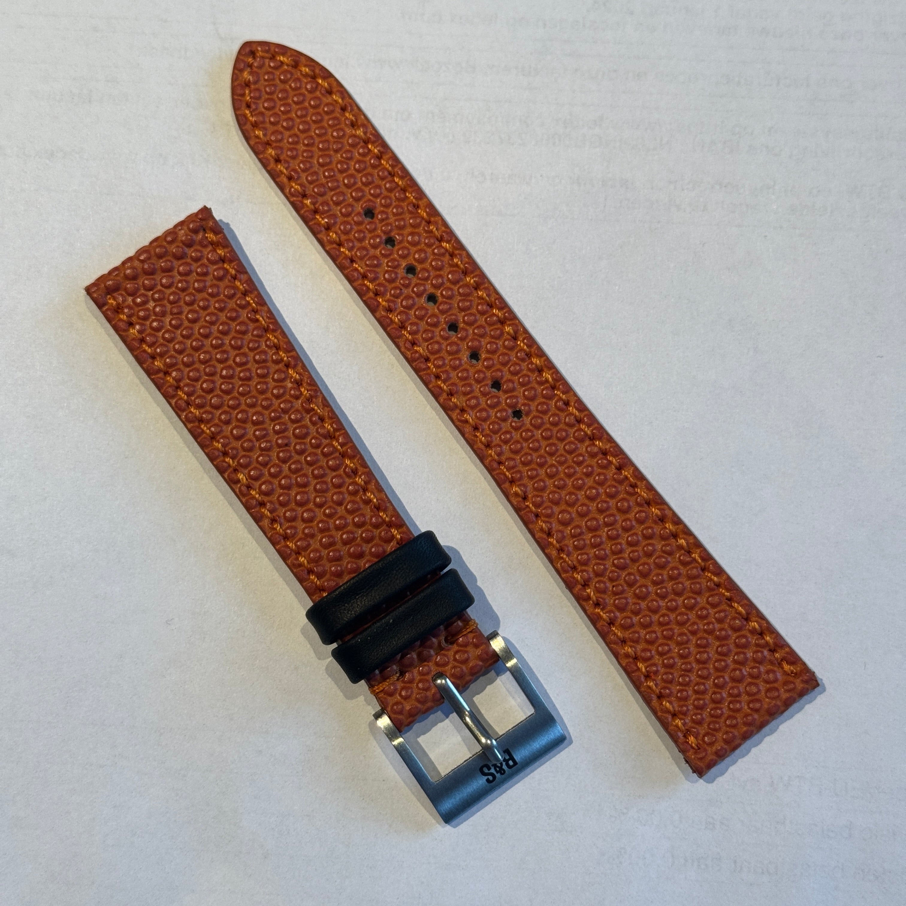 The Basketball Watch Strap – Horween Leather – Jubilee Edition