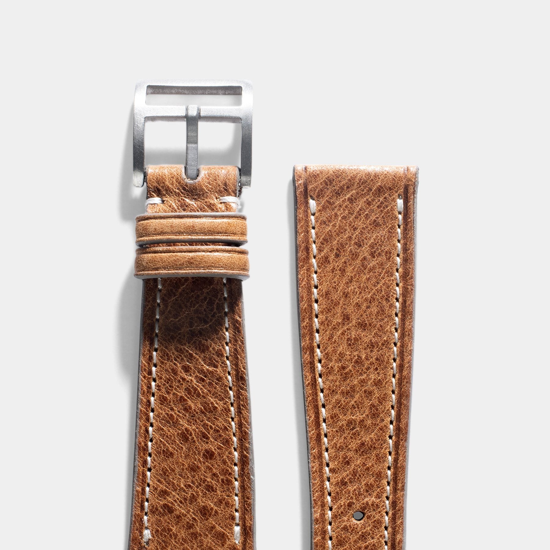 Bohémien Brown Leather Watch Strap