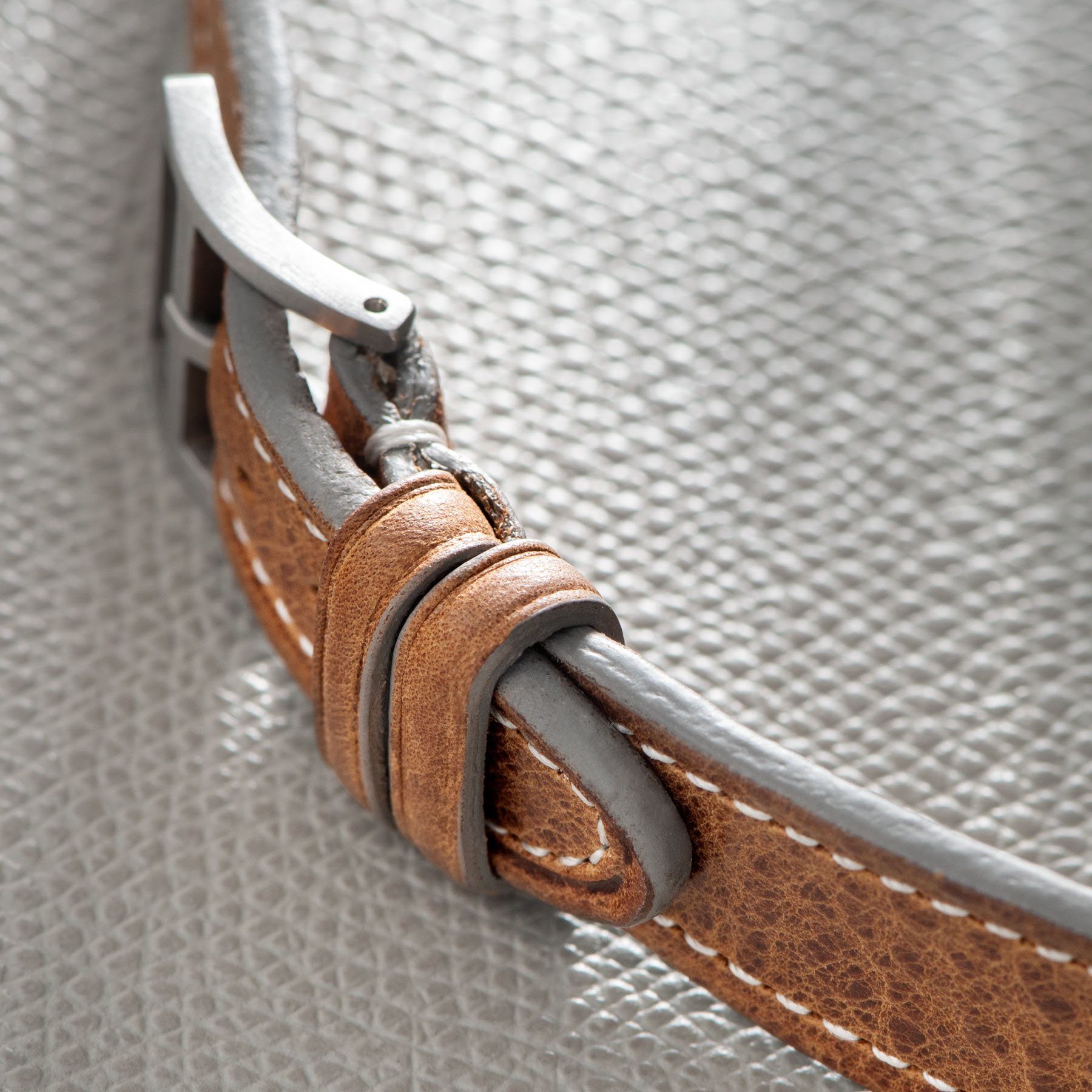 Bohémien Brown Leather Watch Strap