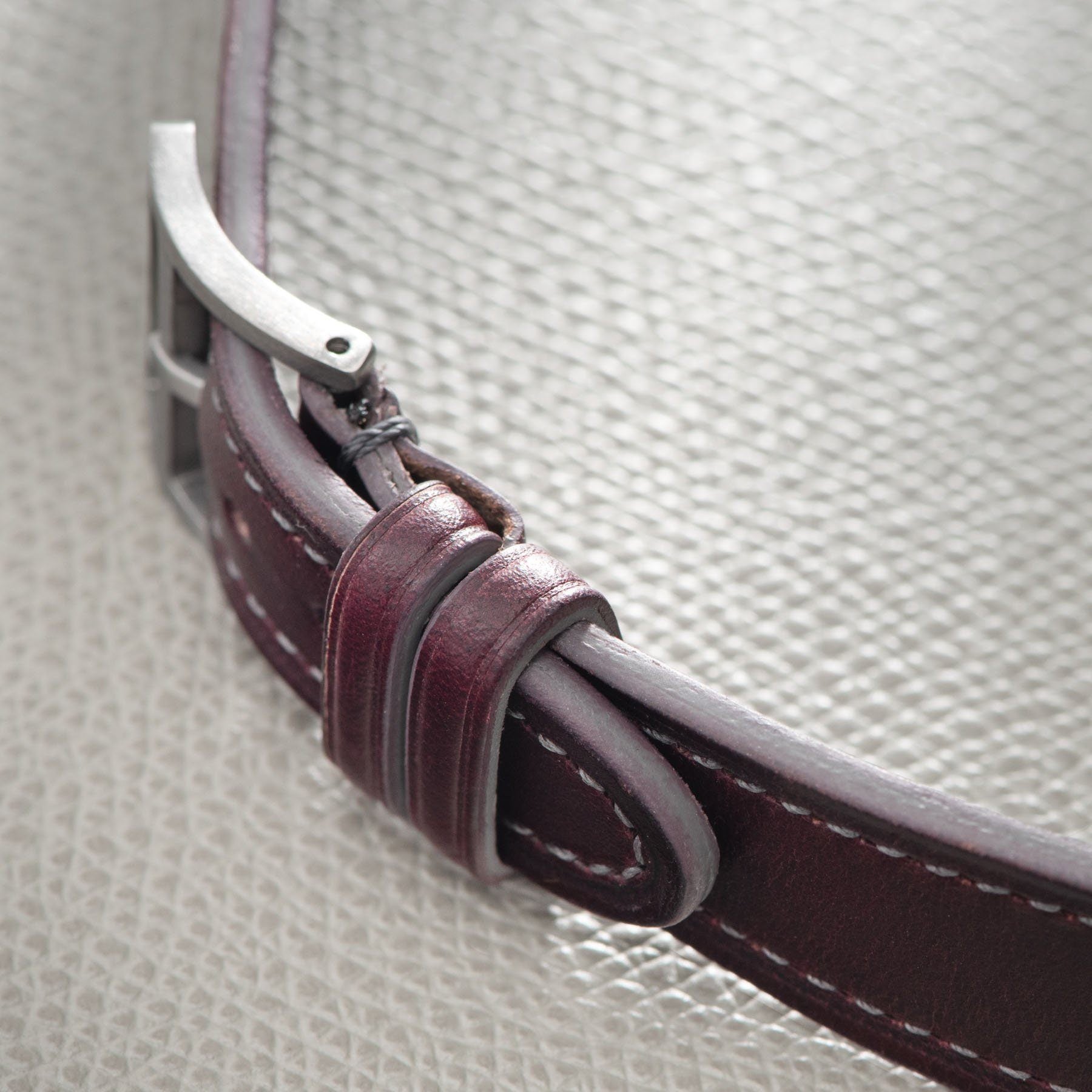 St. Émilion Brown Leather Watch Strap