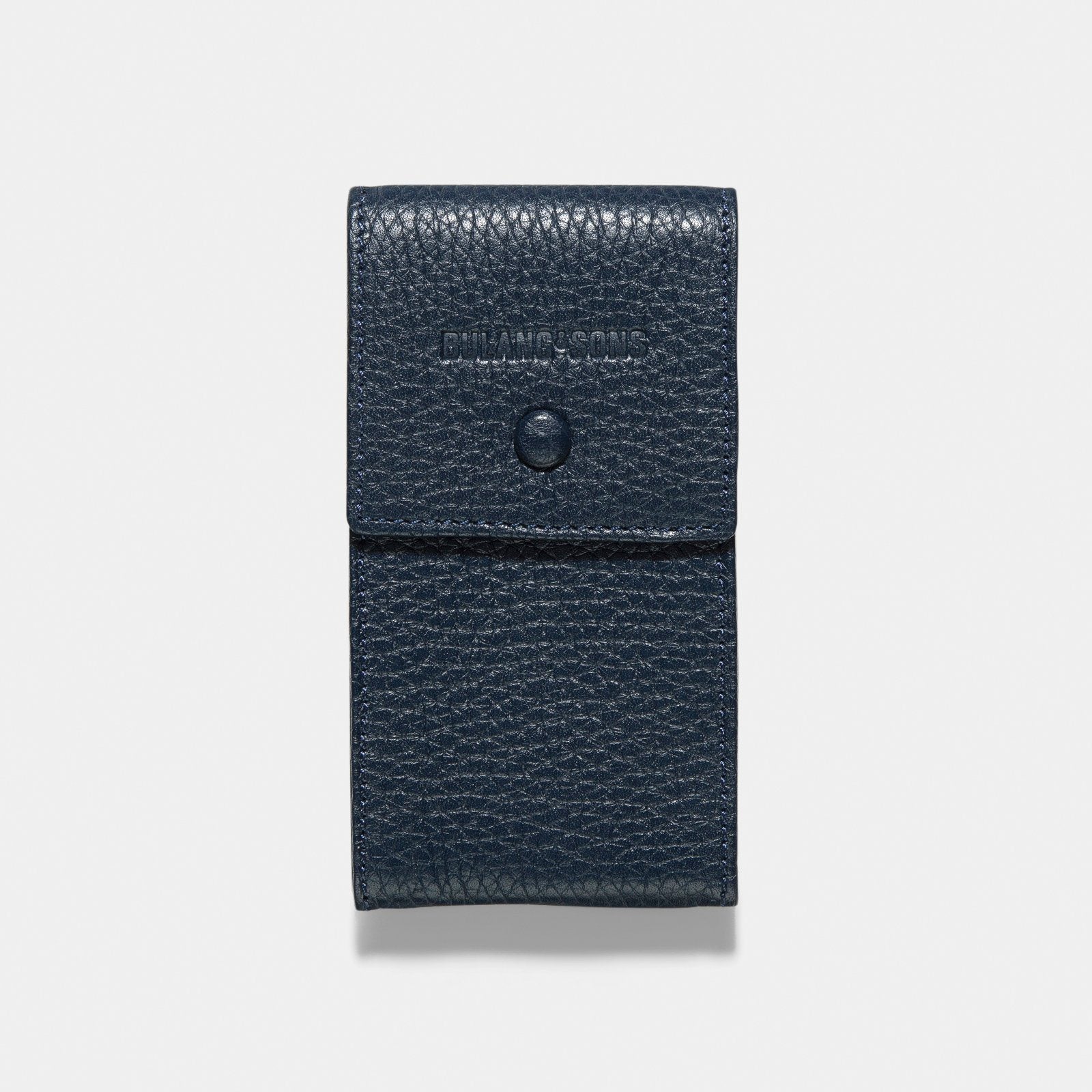 Oxford Blue Luxury Leather Watch Pouch