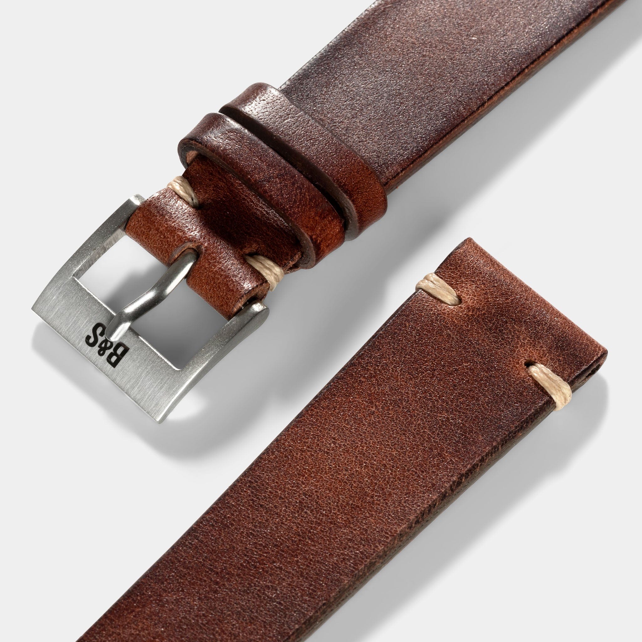 Siena Brown Leather Watch Strap