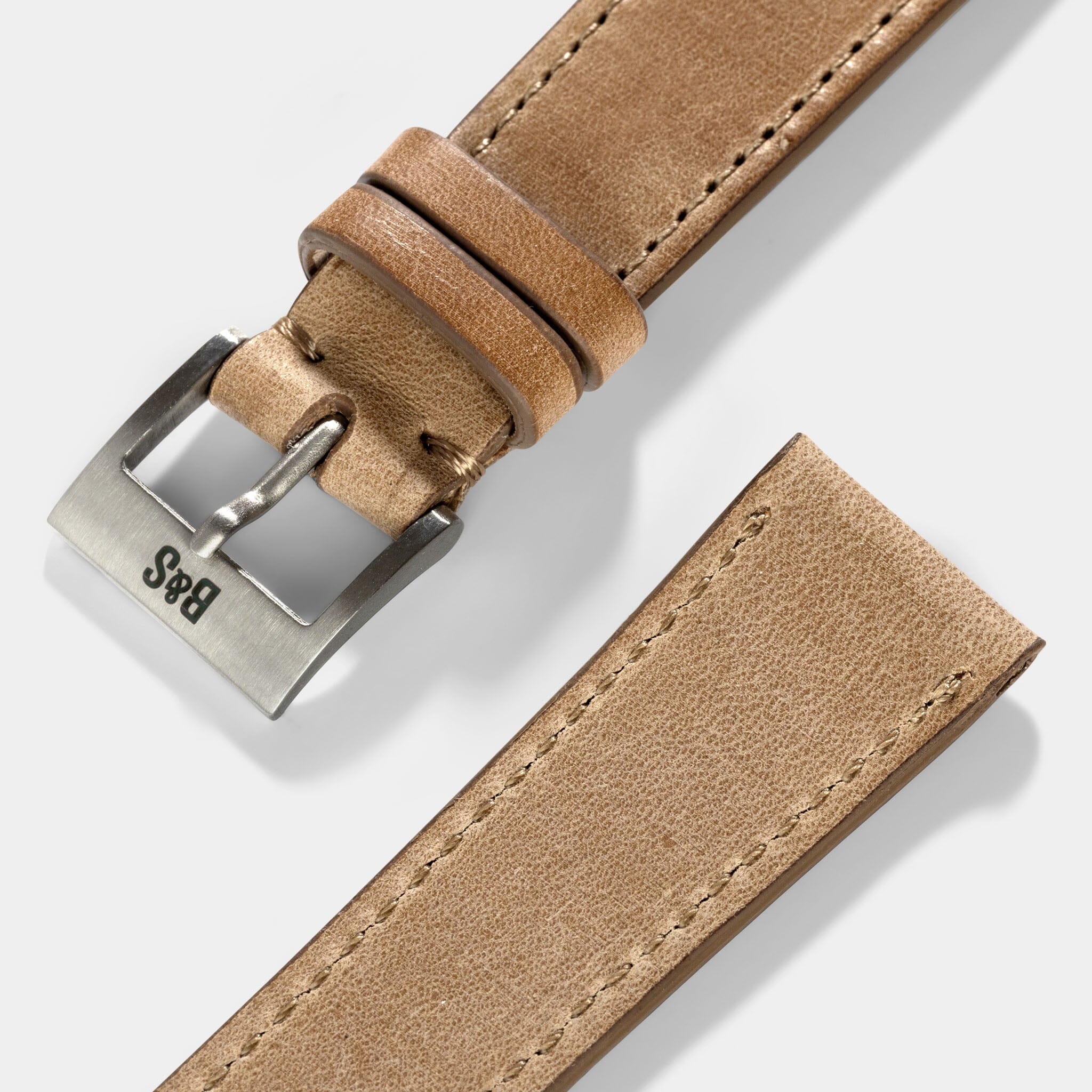 Cinnamon Brown Leather Watch Strap