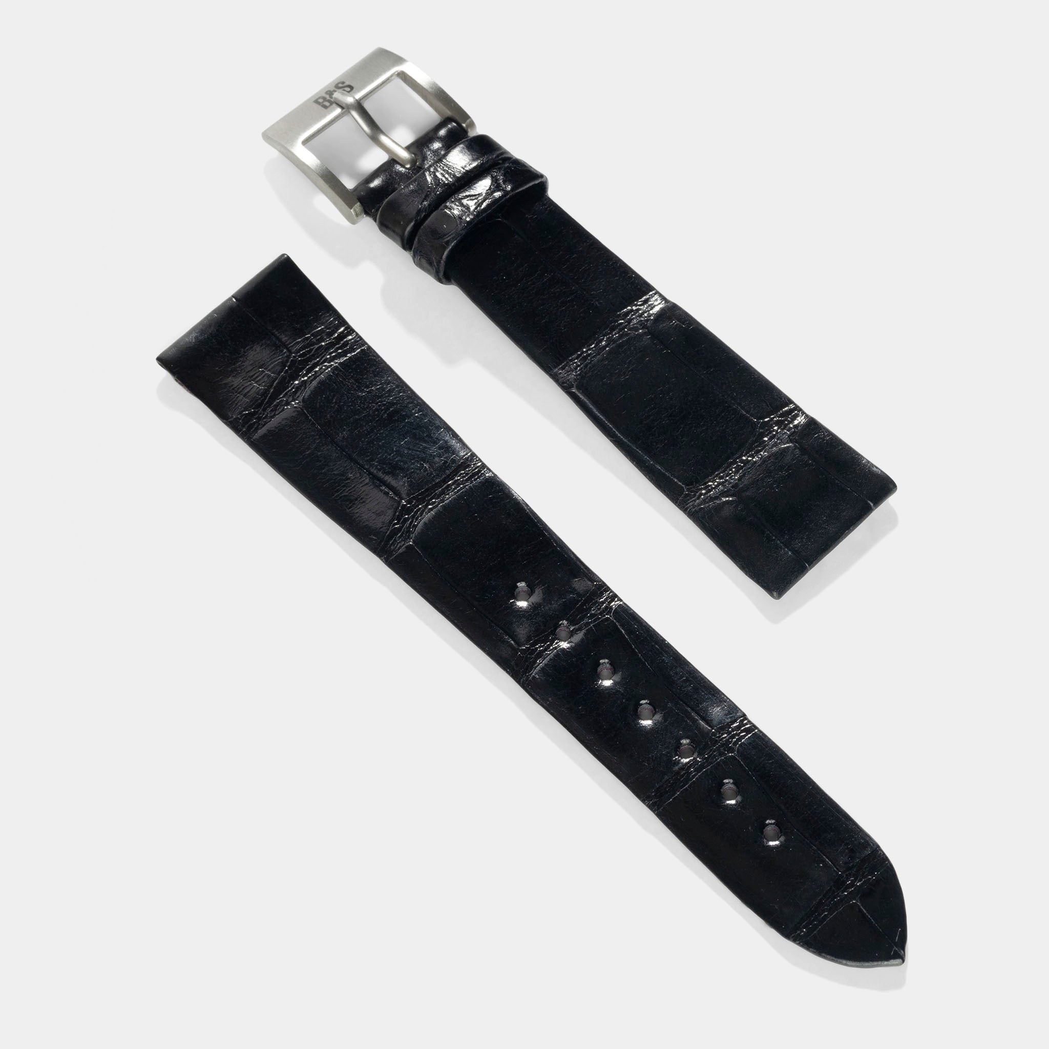 Tuxedo Leather Watch Strap