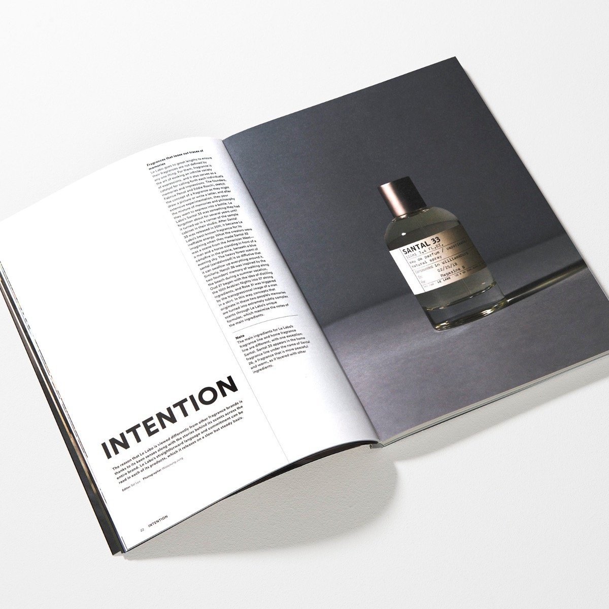 Magazine B Issue 65 LE LABO